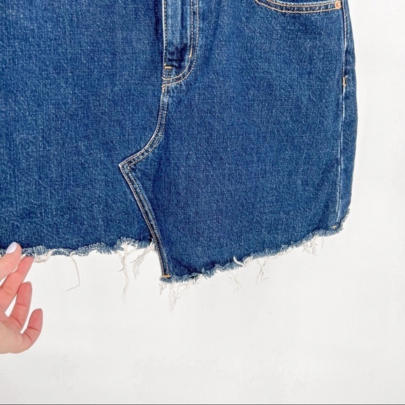 Urban Outfitters BDG asymmetrical denim mini skirt - Picture 3 of 7